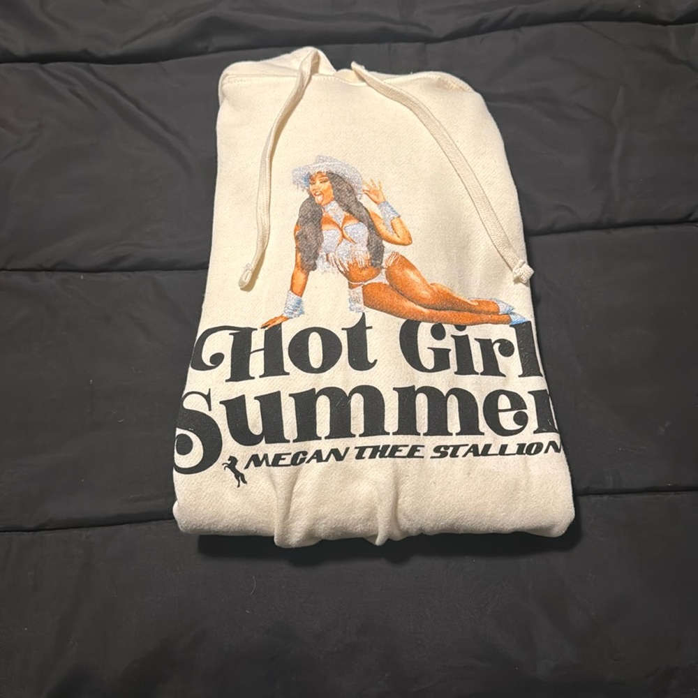 Megan Thee Stallion crop hoodie